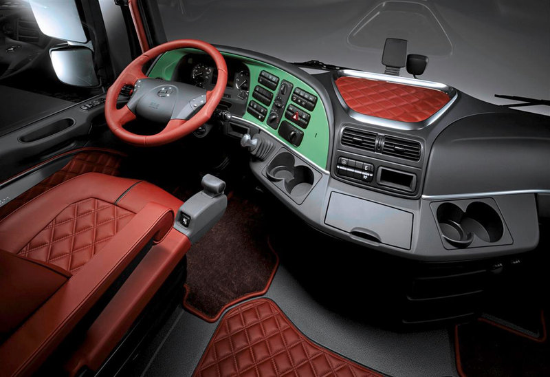 Illustration for article titled Mercedes Unveils Luxurious New Actros Trust Edition Semi For Euro-Trash Truckers